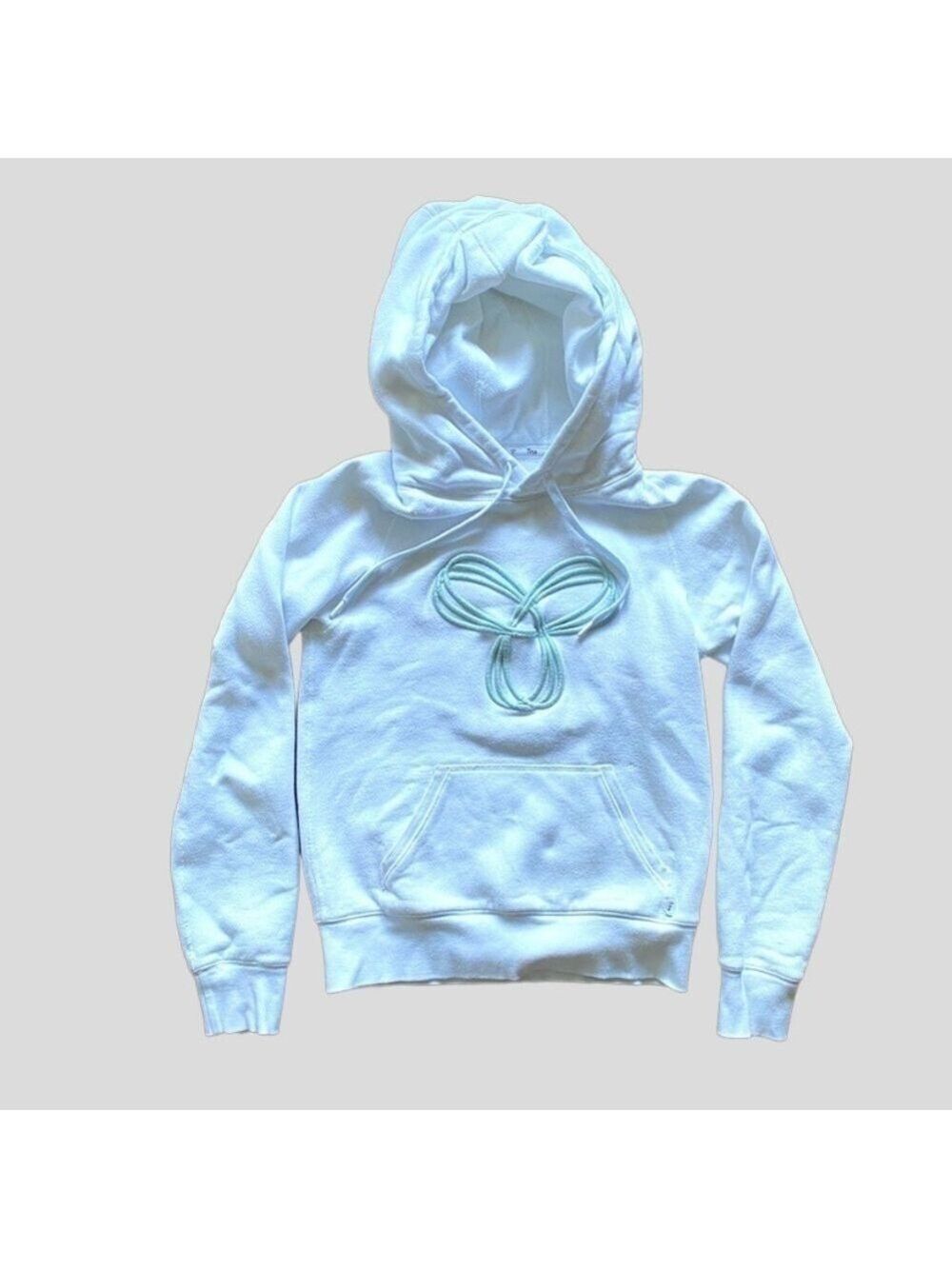 White TNA logo Hoodie size XS